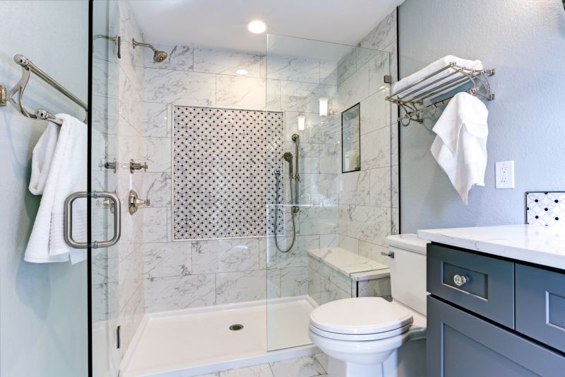 Shower with Storage Solutions